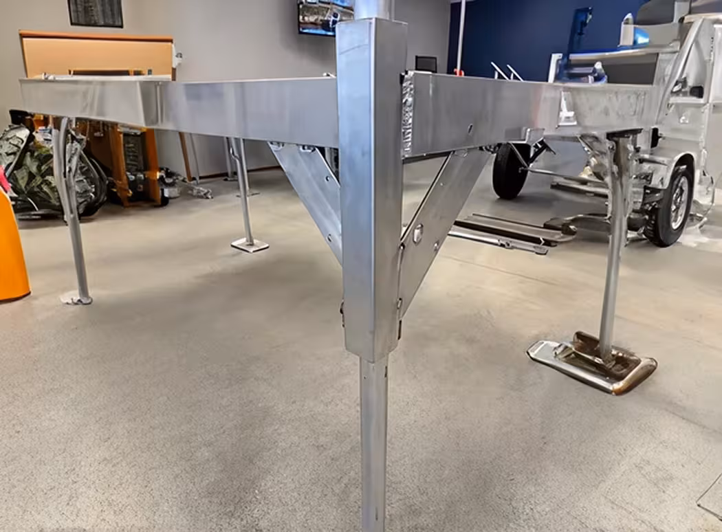 Permanent Dock, heavy, Dock, Custom Track System, Lift