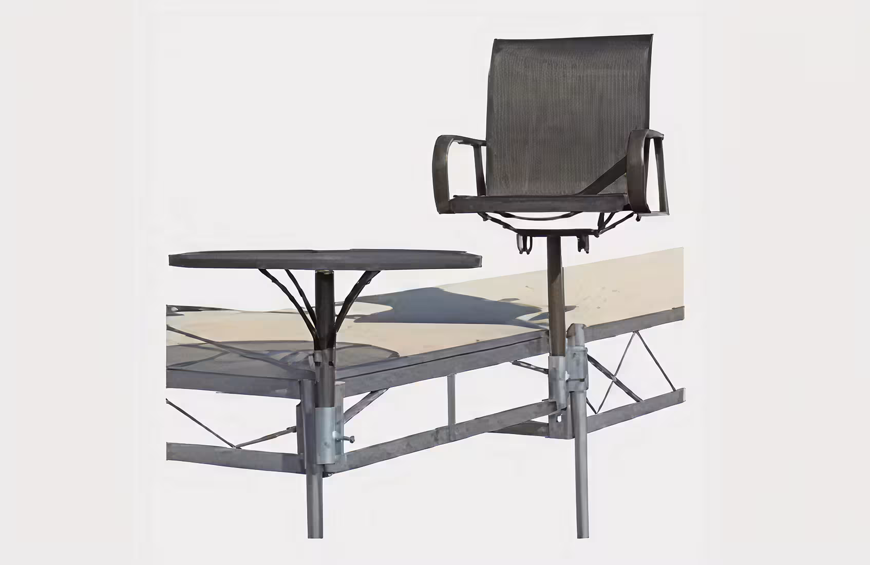 Dock and Lift, heavy, tip-in, Barge Crane, Pier